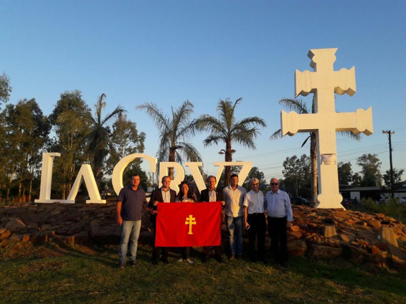  MOMENTO HISTÓRICO EM LA CRUZ, NA ARGENTINA